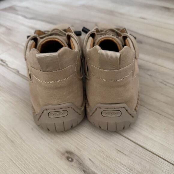 Women Boots Mid Top Style Retro Anti Slip Workwear Shoes Loafers Size 39 (8.5-9) - Picture 4 of 7